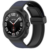 Curea Techsuit W056 pentru Samsung Galaxy Watch Ultra, Bleumarin