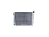 Condensator climatizare BMW X5 E53, 02.2002-11.2006, motor 4.6 V8, 255 kw/265kw benzina, cutie automata, full aluminiu brazat, 540 (500)x390x16 mm, c