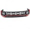 Grila fata cu lumini de zi DRL negru cu rosu TRD Toyota Hilux Revo 2015, 2016, 2017, 2018, 2019 THR15FGL