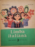Madelina Chelemen - Limba italiana - Manual experimental pentru clasa a III-a (Editia: 1972)