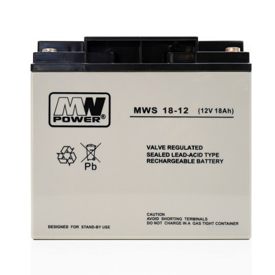 Aproape nou: Acumulator AGM MW 18-12S 12V / 18Ah foto