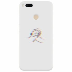 Husa silicon pentru Xiaomi Mi A1, With Love