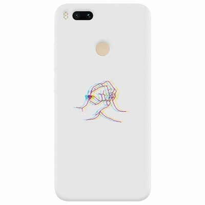 Husa silicon pentru Xiaomi Mi A1, With Love foto