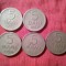5 Monede 5 bani 1952 , 53 , 54 , 55, 56 RPR , cal. F.Buna , bronz