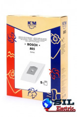 Sac aspirator pentru Bosch/Siemens typ K, hartie, 5X saci, K&amp;amp;M foto