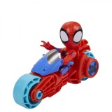 Set figurina cu vehicul - Spidey And His Amazing Friends - Spidey | Hasbro