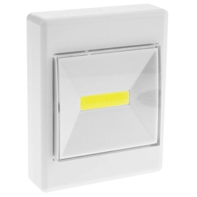Lampa interioara cu LED 3 W elSales ELS-LIL3W , forma intrerupator , alb foto