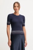 United Colors of Benetton pulover culoarea bleumarin, 1E3RE10EK