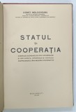 STATUL SI COOPERATIA de CONST. MOLDOVEANU , 1936