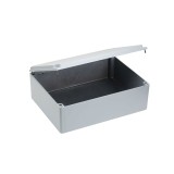 Doza 400x310x140mm distributie cutie jonctiune din aluminiu cu usa - balamale IP67 IK09, METE