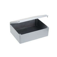Doza 400x310x140mm distributie cutie jonctiune din aluminiu cu usa - balamale IP67 IK09