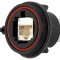 Conector Ethernet IP68 8 pini aurit