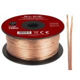Cablu difuzor, Blow, 2 x 0.75 mm, 100 m, Transparent