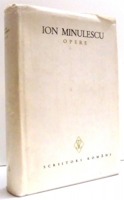 OPERE de ION MINULESCU , VOL IV , 1983 foto
