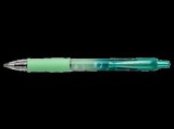 Roller cu gel G2 Bubble 0.7 verde scriere albastru, DACRIS IMPEX SRL