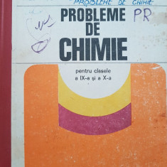 PROBLEME DE CHIMIE PENTRU CLASELE A IX-A SI A X-A - Ilie, Ionica