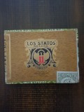 Cutie Trabucuri. Los Statos de Luxe Habana Cuba dimensiune 20 cm x 15 cm x 4 cm