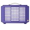 Lampa anti-tantari, montare pe perete, incarcare USB, din plastic, ecologica, albastru