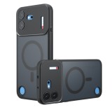 Husa Asteroid GSM PureFrost MagSafe pentru Nothing Phone (4b), Negru Frost, TPU Policarbonat