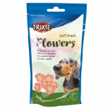 Soft Snack FLOWERS Light - flori - pui și miel 75g, Trixie