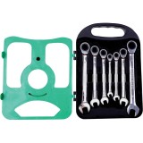 Set trusa 7 chei combinate cu clichet CR-V 8-19 mm HB511307