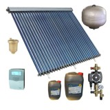 Pachet Solar 6 Persoane, Economic, 30 tuburi vidate, fara boiler