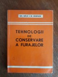 Tehnologii de conservare a furajelor - Gh. Baia / R2P1S, Alta editura