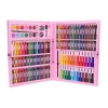 Set pentru pictura 168 piese cu geanta inclusa culoare roz pentru fetite, Ks