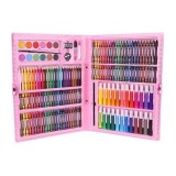 Set pentru pictura 168 piese cu geanta inclusa culoare roz pentru fetite, Ks