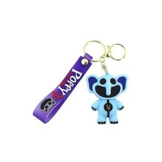 Breloc Smiling Critters, Bubba Bubbaphant, Albastru, 8cm