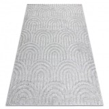 Covor SANTO SISAL 0537 geometric gri , 120x170 cm
