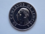 50 CENTAVOS 1991 HONDURAS, America Centrala si de Sud