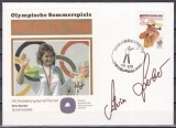 Germania 1988 - Jocurile Olimpice - Seul - Tir, Silvia Sperber, FDC cu Semnatură