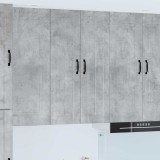 vidaXL Dulap suspendat de bucătărie Gri din beton 60 x 31 x 100 cm 885138