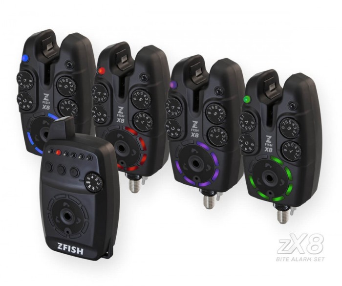 Set de avertizori si statie 4 +1 ZX8 - Zfish