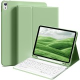Carcasă cu tastatură pentru iPad 10. Gen &amp; A16 2025 Compatibilă &ndash; Verde deschis