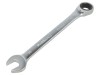 Cheie combinată cu piedică 15mm Stanley FATMAX, oțel crom-vanadium, 72 dinți, antialunecare, satinat