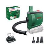 Cumpara ieftin Pompa de aer BOSCH EasyInflate , 18 V, 3 kPa, 530 l m, furtun 0.5 m, fara acumulator, fara incarcator