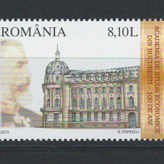 Romania 2013 - LP 1974 nestampilat - 100 ani Academia de Studii Economice