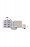 Cumpara ieftin Design Letters set de mic dejun pentru copii Classics in a suitcase L 4-pack