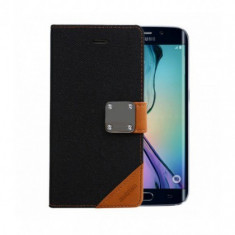 Husa Flip Astrum FC MATTE BOOK Samsung G925 Galaxy S6 EDGE Negru foto