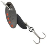 Lingurtia Rotativa SAVAGE GEAR Grub Spinners, Black Red Black, Nr.0, 2.2g, 1buc/pac