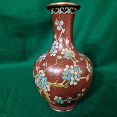 VAZA CLOISONN&amp;Egrave; - CHINA anii &amp;#039;70 foto