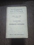L Isotopie et les &Eacute;l&eacute;ments Isotopes - Madame Pierre Curie