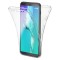 Husa Full TPU 360&deg; (fata + spate) pentru Samsung Galaxy A8 (2018), Transparent