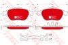 Set placute frana,frana disc RENAULT VEL SATIS (BJ0) (2002 - 2016) TRW GDB1468DTE