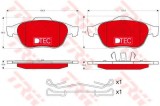Set placute frana,frana disc RENAULT SCENIC I (JA0/1) (1999 - 2003) TRW GDB1468DTE
