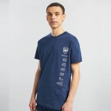FC Arsenal tricou de bărbați Text navy - S