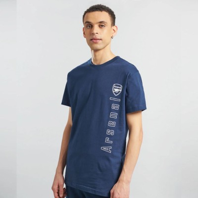FC Arsenal tricou de bărbați Text navy - S foto