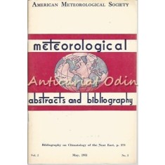 Meteorological Abstracts And Bibliography - Nr.: 5